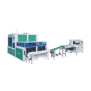 ML-1680YZ Four Station High Speed Paper Plate Machine With Film Packaging Machine