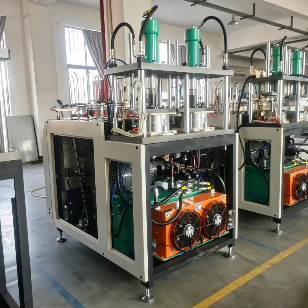 Detailed functional features of the ML620Y paper plate forming equipment