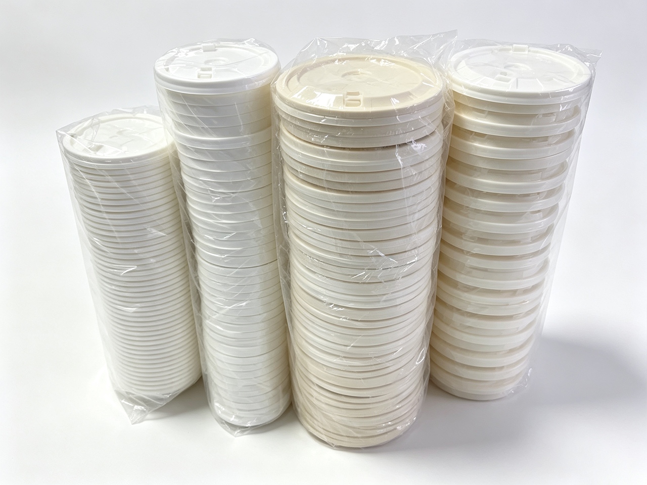 ML-800 Automatic Paper Lid Packaging Machine in operation